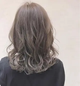 セミロング 森山 佳小里/カラー /似合わせカットのヘアスタイル