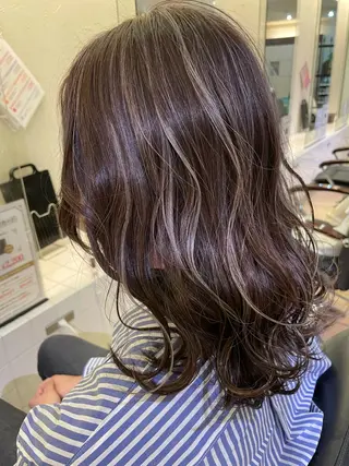 ロング 髪質改善 SHEER. 大阪梅田所属・髪質改善/ 梅田中崎町/宮里のヘアスタイル