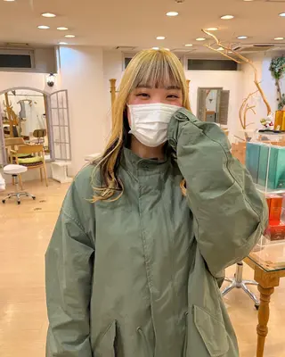 セミロング カラー 💠つたふうか/ 韓国/メンズヘア💠のヘアスタイル