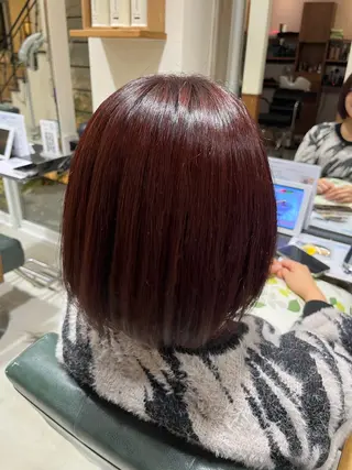 カラー 宮川 結妃のヘアスタイル