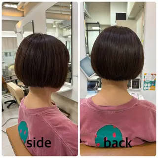 ショート HairMake NEW YORK所属・カットモデル募集/ 加藤美月のヘアスタイル