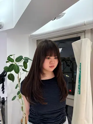 ロング レイヤーカット/瀬川 琴音のヘアスタイル