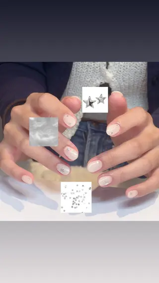 ネイル ☁️BLITZ 🎀笠原雪音🎀のネイルデザイン