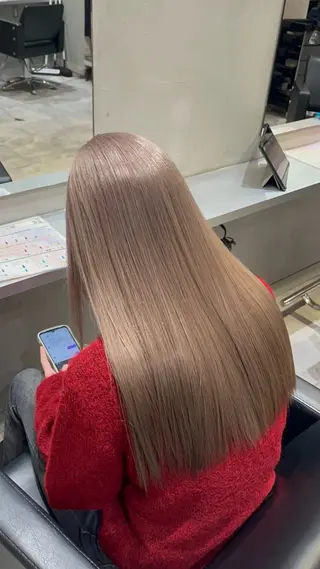 ロング カラー ブリーチ×レイヤー ×エクステ💫ひかるのヘアスタイル