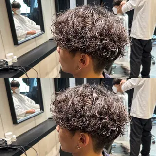 パーマ メンズ PERCUT東梅田店所属・メンズカット PERCUT/高常のヘアスタイル
