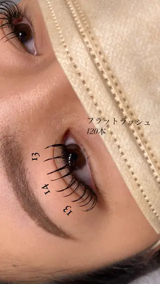 マツエク・マツパ MAKOTO🌹 Amaranth金山のマツエク・マツパデザイン