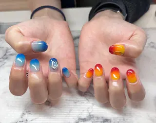 ネイル いちじゅう あおいのネイルデザイン