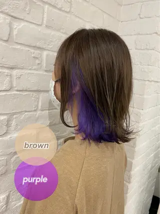 ミディアム 🍀透明感抜群🍀/ ハイトーンカラーのヘアスタイル