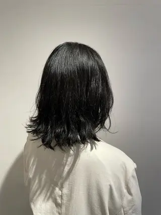 ミディアム ヘッドスパ/カラー 葉月のヘアスタイル