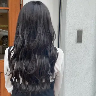 ロング カラー いまじゅく あおいのヘアスタイル