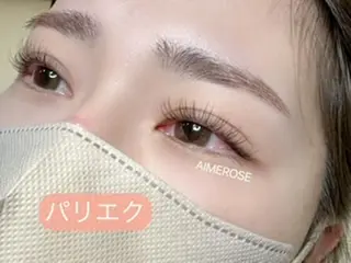 マツエク・マツパ AIMEROSE 心斎橋のマツエク・マツパデザイン