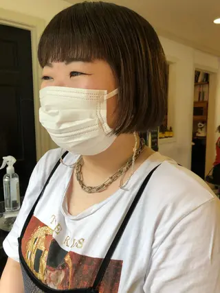 ショート NOUN所属・eri kinjoのヘアスタイル