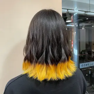 ミディアム カラー NiCHE avenir吉祥寺所属・💜カラー/縮毛矯正 /NARUKA💜のヘアスタイル