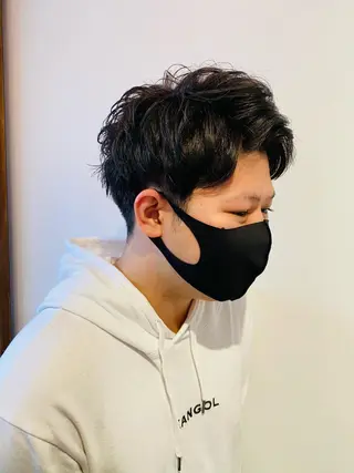 ショート メンズ わかばやし ゆうこのヘアスタイル