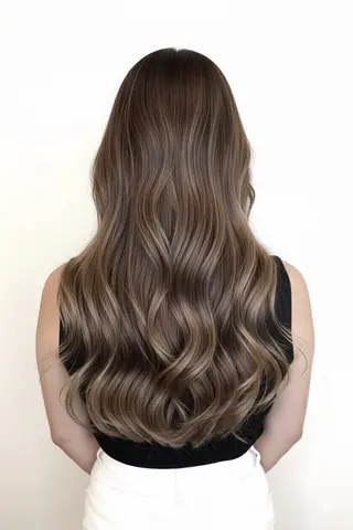 セミロング カラー 脇田 雄大のヘアスタイル