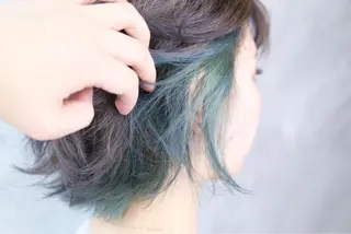 ショート カラー 💇🏼ショートヘア お任せ💁🏻‍♂️のヘアスタイル