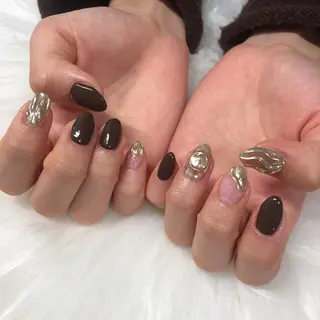 ネイル 西岡 杏のネイルデザイン