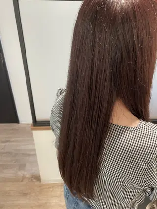 カラー diar湘南台店所属・ふくだももこ🍑 つるっとボブのヘアスタイル