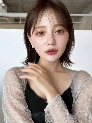 ミディアム ✨髪質改善 ✨/ミヤビのヘアスタイル