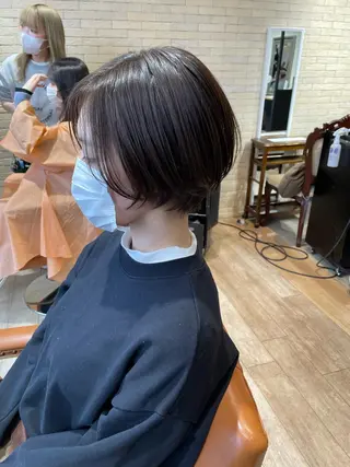 ショート 亀川蓮 Agu hairのヘアスタイル