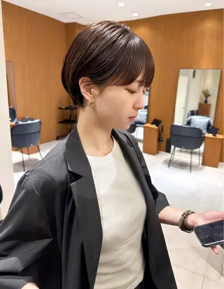 ショート 松村光留 /ショートカットのヘアスタイル