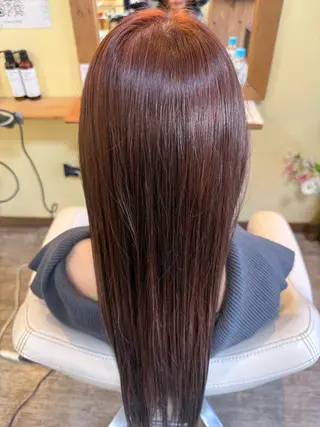 ロング カラー 神戸 七彩のヘアスタイル