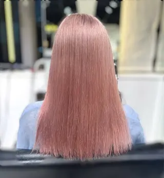 セミロング つや髪ᰔᩚ暖色 カラーYui🩰のヘアスタイル