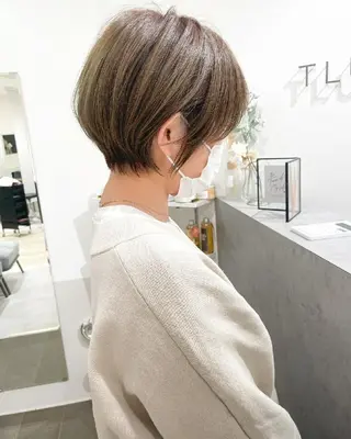 ショート TLUUS所属・髪質改善:クロスパー マ特化型⭐中西雄大✂のヘアスタイル