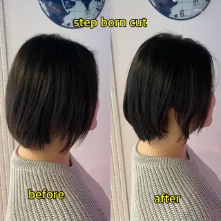 ショート studioα+所属・やまぐち としお【日暮里】のヘアスタイル