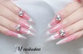 ネイル M🌷nail 長さだし専門店のネイルデザイン