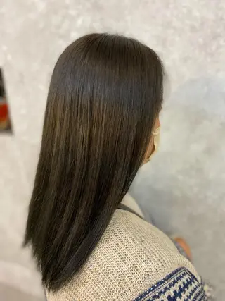 セミロング カラー SYUYA/パーマ/ マッシュスタイル特化のヘアスタイル