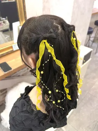 ヘアアレンジ 鈴木 芽香のマツエク・マツパデザイン