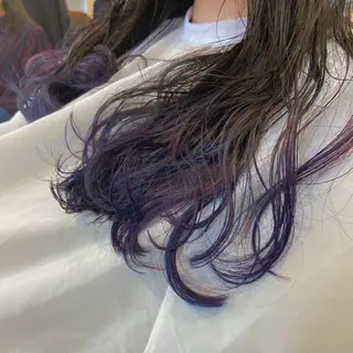 セミロング 峯 志帆のヘアスタイル