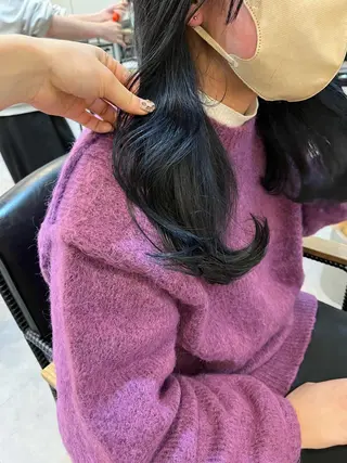 ロング カラー yohaku所属・yohaku misakiのヘアスタイル