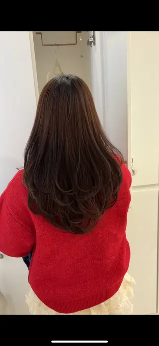 ロング MOMOHA/ 🍑レイヤーカットのヘアスタイル