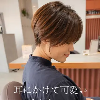 ショート カラー 北九州美容室 🕊️わかな✂︎のヘアスタイル