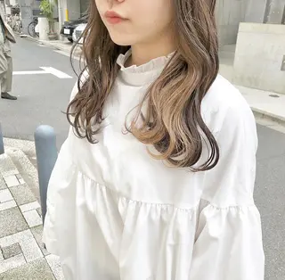 ロング カラー ✨透明感カラー 恵比寿HAYATO✨のヘアスタイル