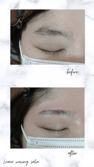 アイブロウ Luana waxing salon所属・Luana wax 🐚根本のエステ・リラクイメージ