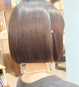 ショート パーマ ショートボブ縮毛矯正 髪質改善のプロ山道潤のヘアスタイル