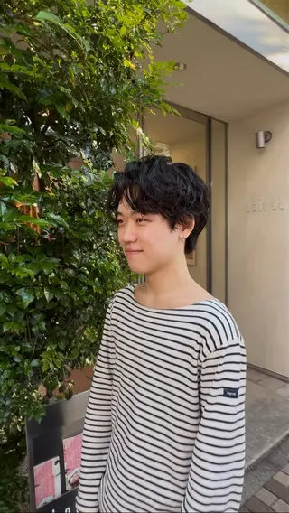 ショート パーマ メンズ hairdo千葉店 カワサキ　マナのヘアスタイル