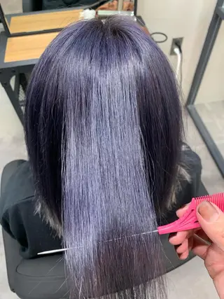 ミディアム CECIL hair なんば店所属・メンズパーマ 艶髪☆店長☆有馬のヘアスタイル