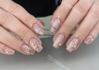 ネイル 神田 ココナッツのネイルデザイン