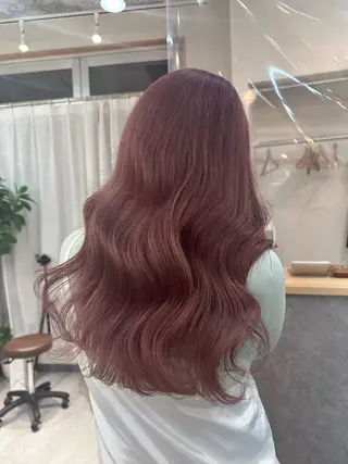 ロング カラー レイヤー/顔周り /いいぬまみかのヘアスタイル