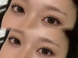 マツエク・マツパ ハルカ🎀グレージュ /マツエクꨄ︎のマツエク・マツパデザイン