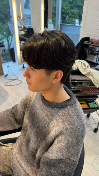 パーマ メンズ rinko/メンズ/ ブリーチカラー/栄のヘアスタイル