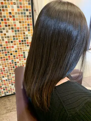 カラー 小沼采唯👧🏼 海好きオヌちゃんのヘアスタイル