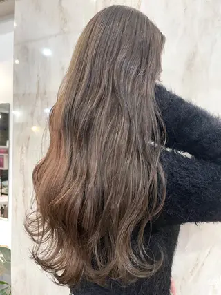 ミディアム カラー パーマ ヘアアレンジ メンズ キッズ ネイル マツエク・マツパ アイブロウ 🦋高瀬寛菜🦋 韓国/ブリーチのヘアスタイル