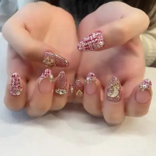 ネイル 💎🐰 saki. m 🐰💎のネイルデザイン