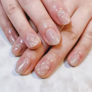 ネイル iroam所属・Keiko🧸 大人可愛いネイルのネイルデザイン
