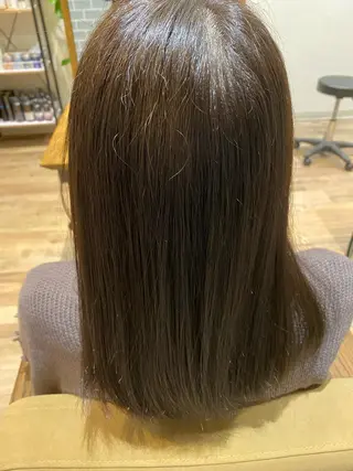 カラー フェニーチェ高崎所属・鶴谷 麻衣のヘアスタイル